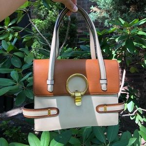 Vintage 1970's Genuine Leather Spain Hand Bag
